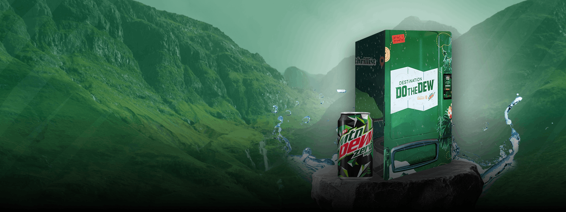 Mountain Dew Vending Machine