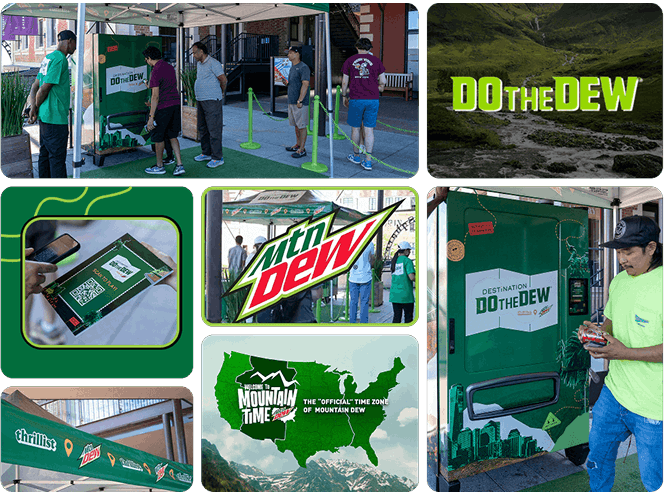 Mountain Dew Vending Machine