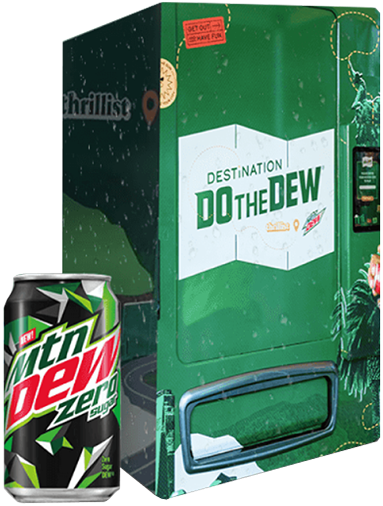 Mountain Dew Vending Machine